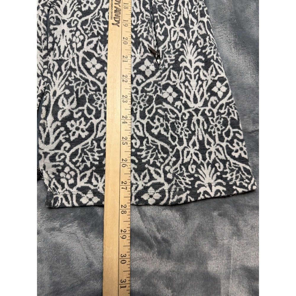 Ibex Merino Wool Patterned Full Zip Women's Sweater Jacket Large - Picture 8 of 12